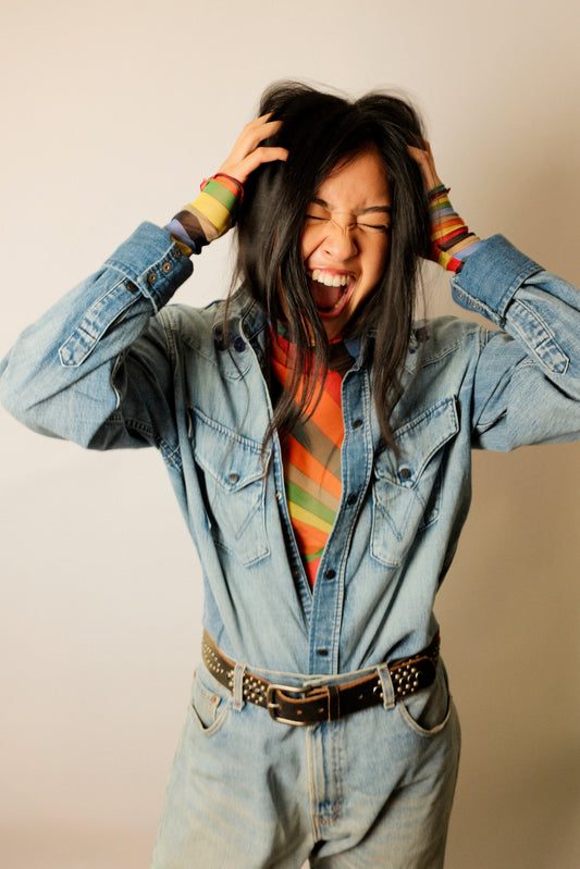 Needles x Wrangler Western Denim Shirt