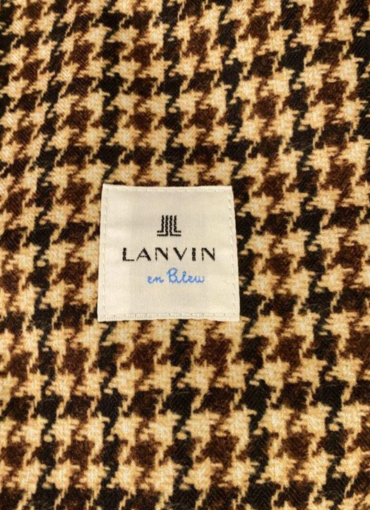 Lanvin et blue navy mens coat