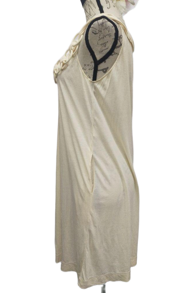 See by Chloe Cotton Scoop Neck Sless Ring Neck Dress