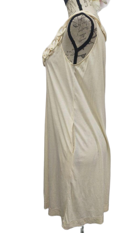 See by Chloe Cotton Scoop Neck Sless Ring Neck Dress