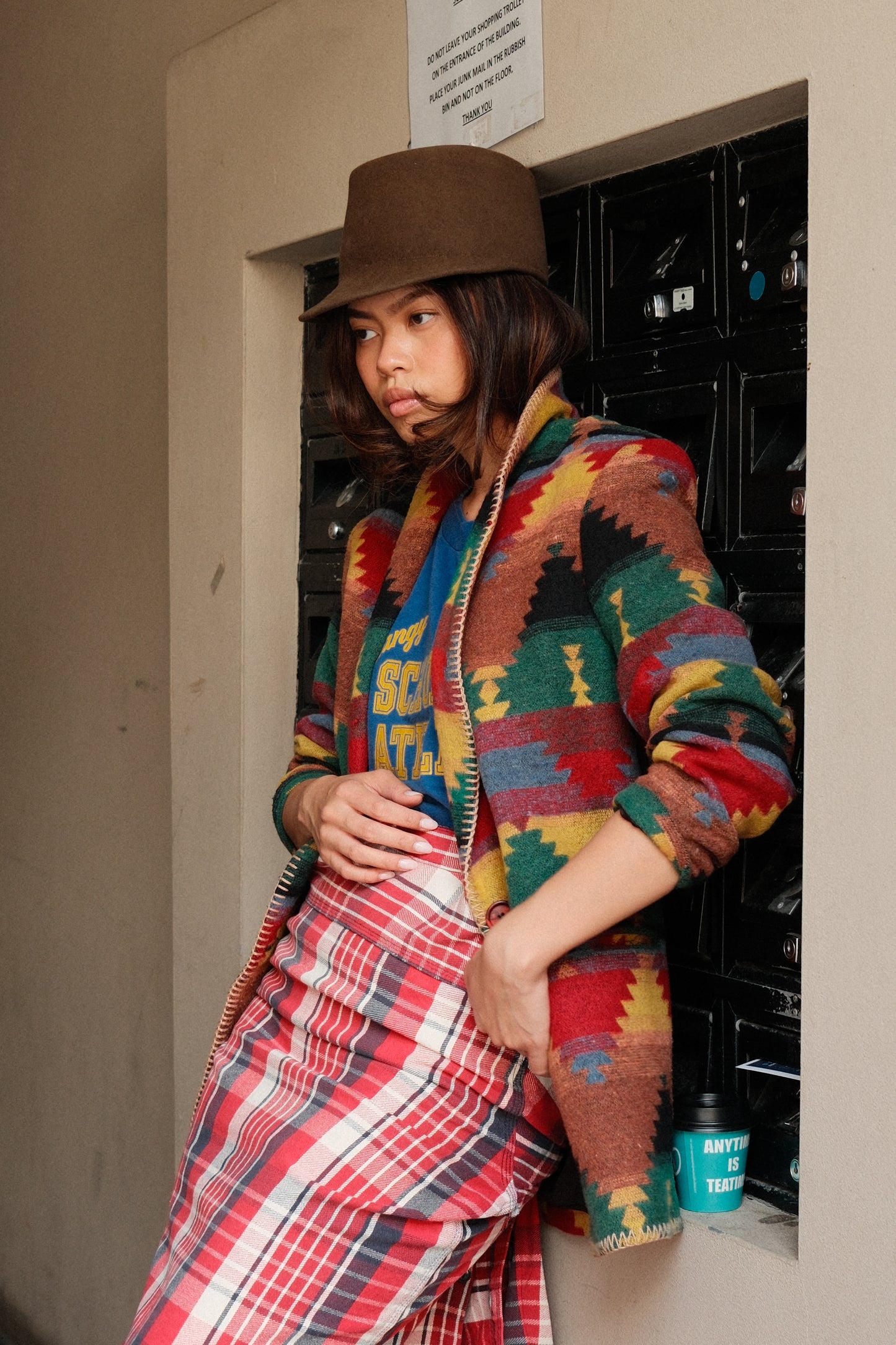 David Paul New York Aztec Blazer
