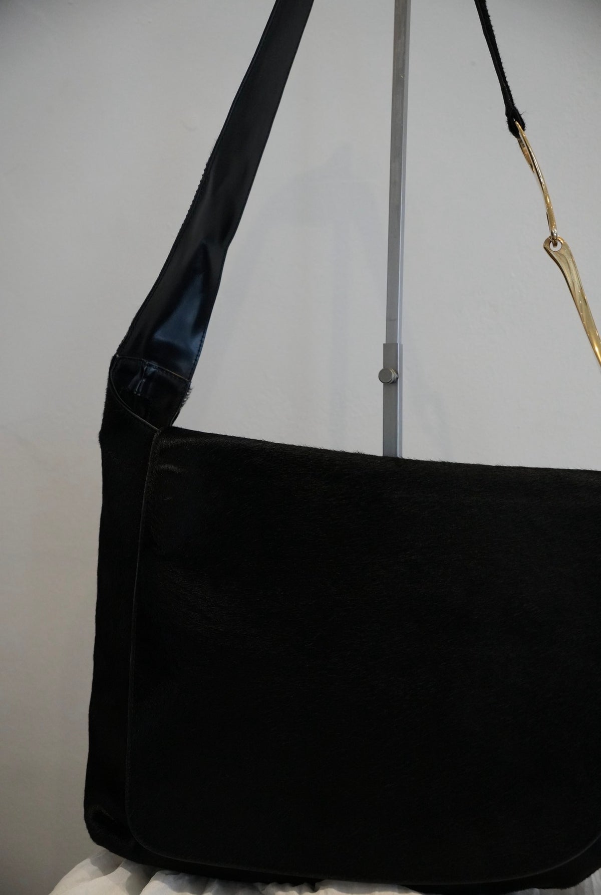 Gucci Tom Ford Pony Hair AW1996 Messenger Bag