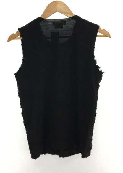 Tricot Comme Des Garcons Rose Floral 3D Cotton Tank Top