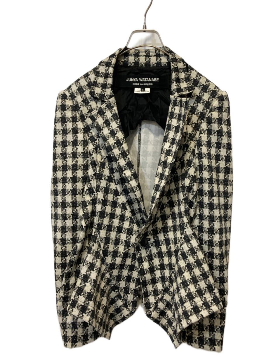 JUNYA WATANABE COMME des GARCONS houndstooth print jacket blazer