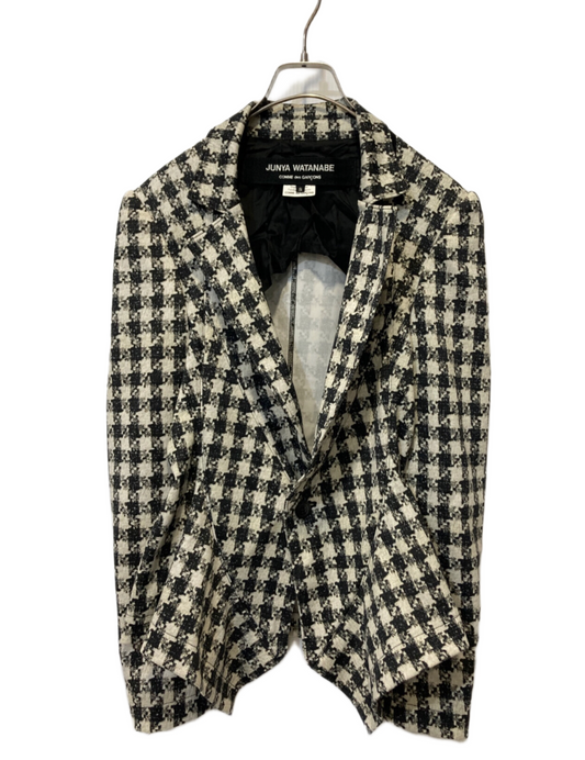 JUNYA WATANABE COMME des GARCONS houndstooth print jacket blazer