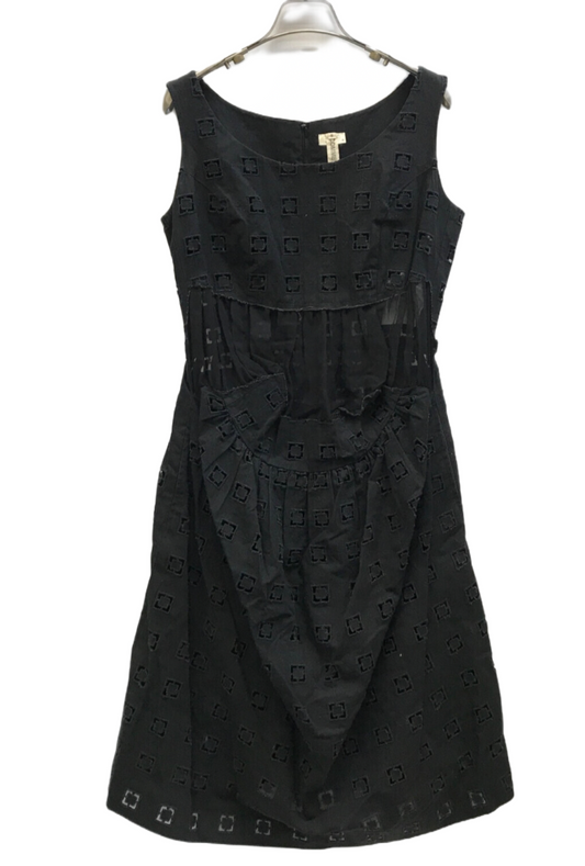 COMME des GARCONS Cutout tulle switching dress