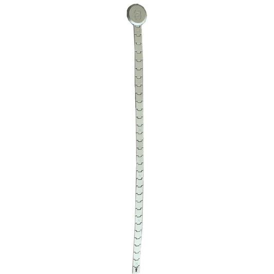 Chanel Astronaut Stainless Steel CC Belt Silver