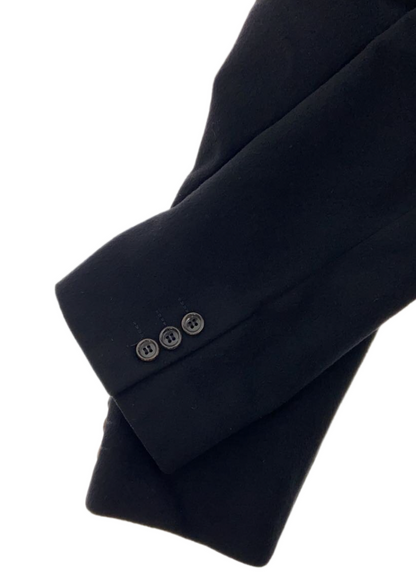 Lanvin Collection velvet bell sleeve button down blazer jacket