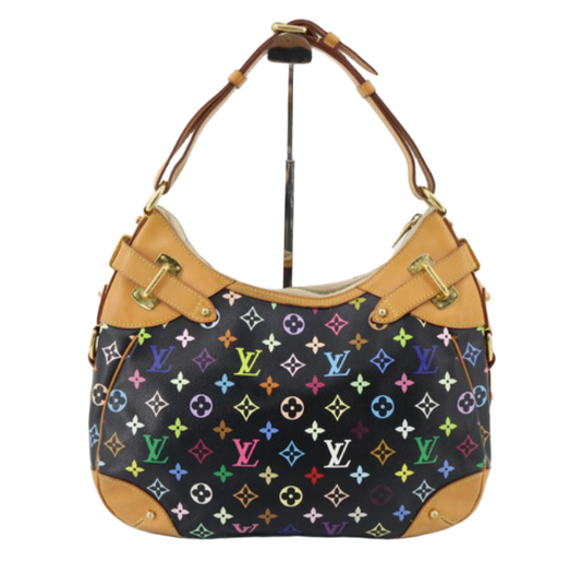 Louis Vuitton Black Tarakashi Handbag