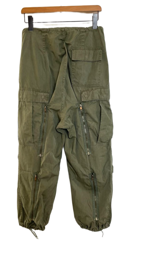 Rebuild by needles HD Pants w zipper back