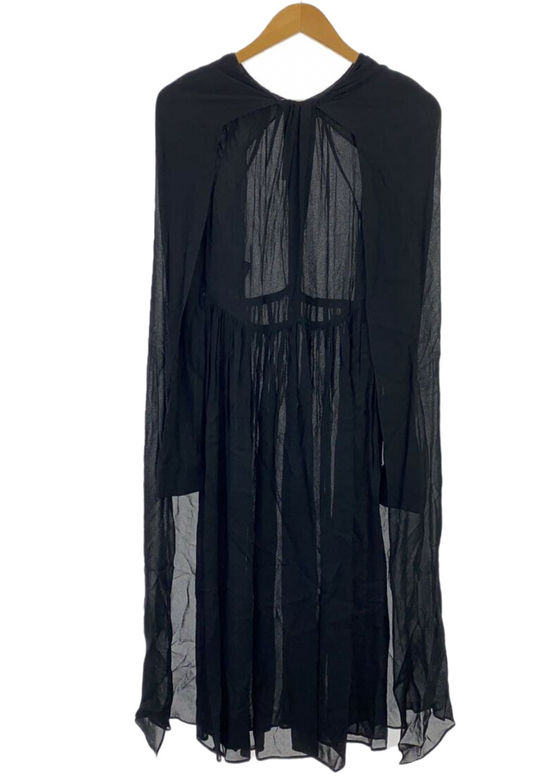 Prada Sheer Black LS Dress