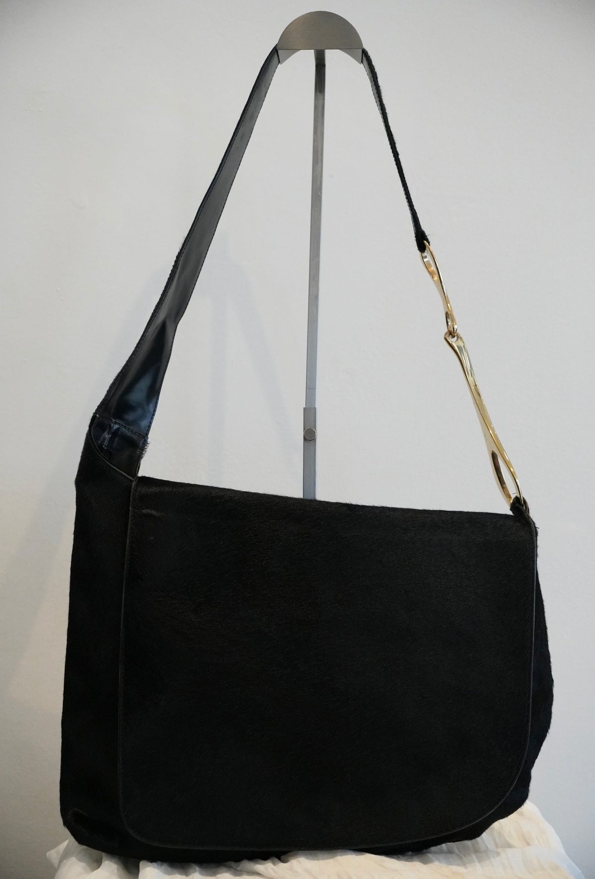 Gucci Tom Ford Pony Hair AW1996 Messenger Bag