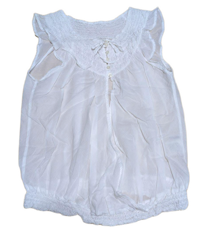 TSUMORI CHISATO Sleeveless Cotton Sless Blouse