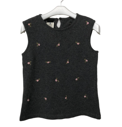 Dolce & Gabbana flower motif knit sless tank