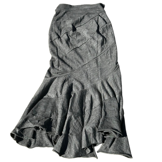 Junya Watanabe Diagonal Patch Mermaid Skirt/Dress Assymetrical Hem
