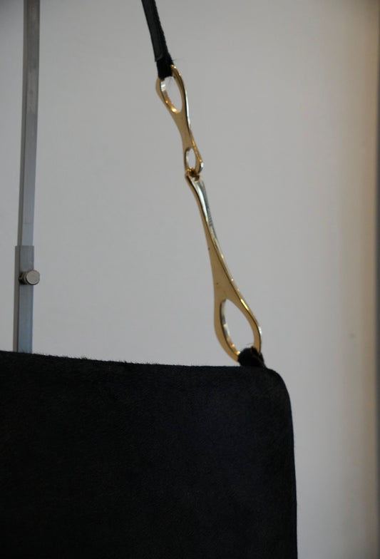 Gucci Tom Ford Pony Hair AW1996 Messenger Bag