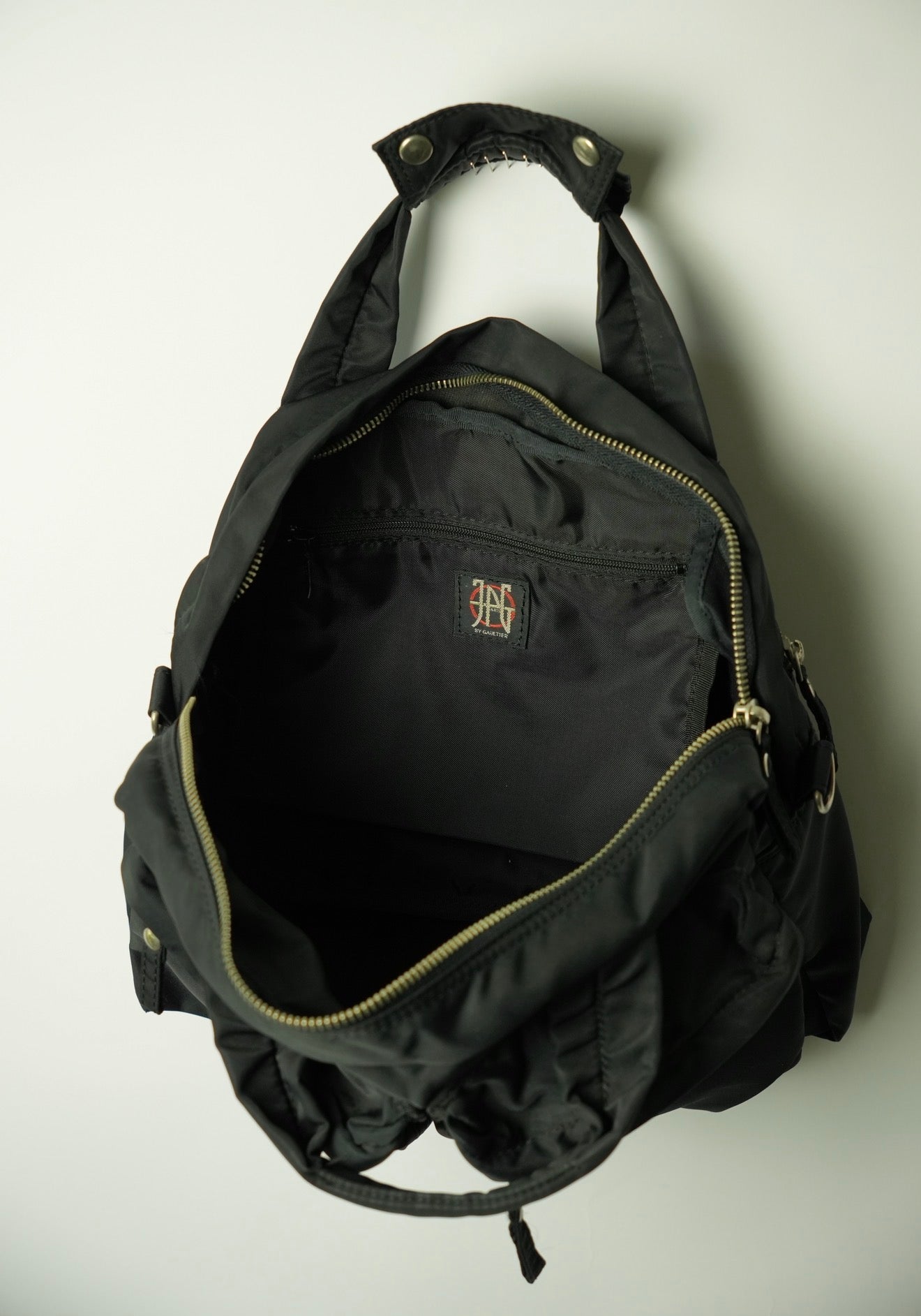 Jean Paul Gaultier Nylon Double Handle Mini Briefcase Handbag