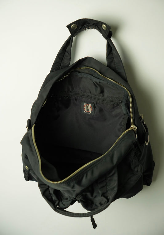 Jean Paul Gaultier Nylon Double Handle Mini Briefcase Handbag