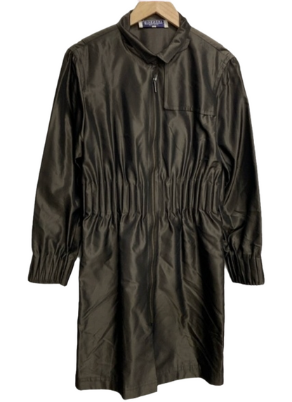 Givenchy Size 38 Dark Brown LS Zip Up Spring/Autumn Coat dress