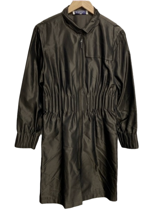 Givenchy Size 38 Dark Brown LS Zip Up Spring/Autumn Coat dress