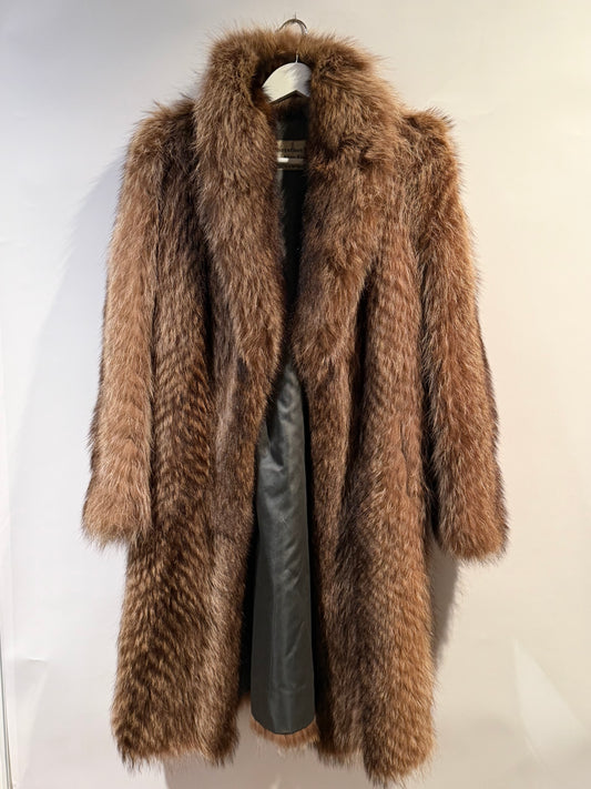 Christina Byrne Mid Length Fur Coat