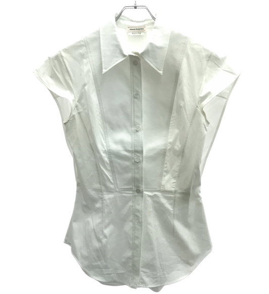 Alexander Mcqueen Large Sless peplum button down blouse