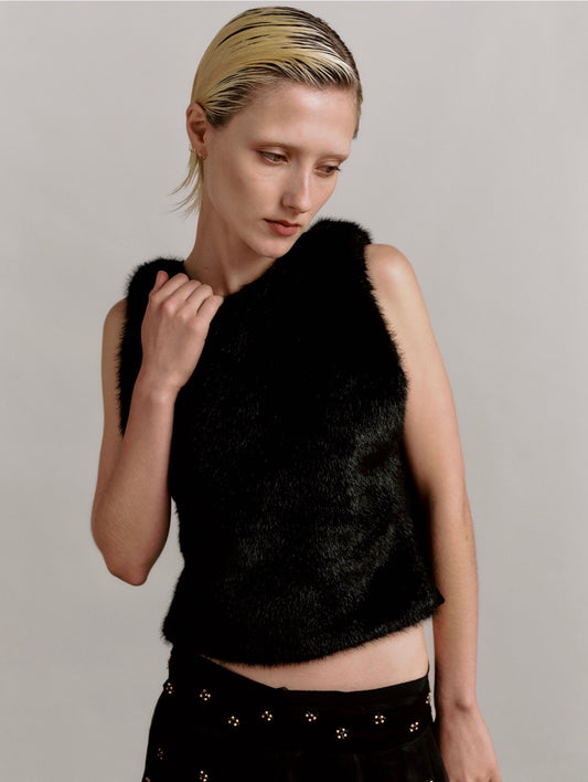 Gianfranco Ferre Faux Dur Sless Vest