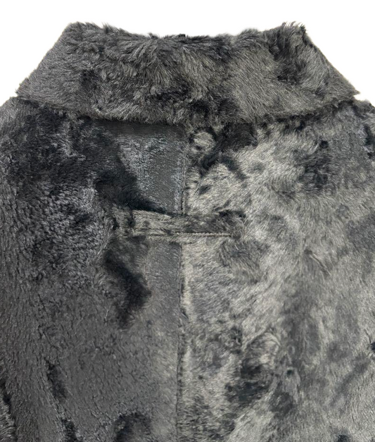 Jean Paul Gaultier Belted Button Down Fur Coat