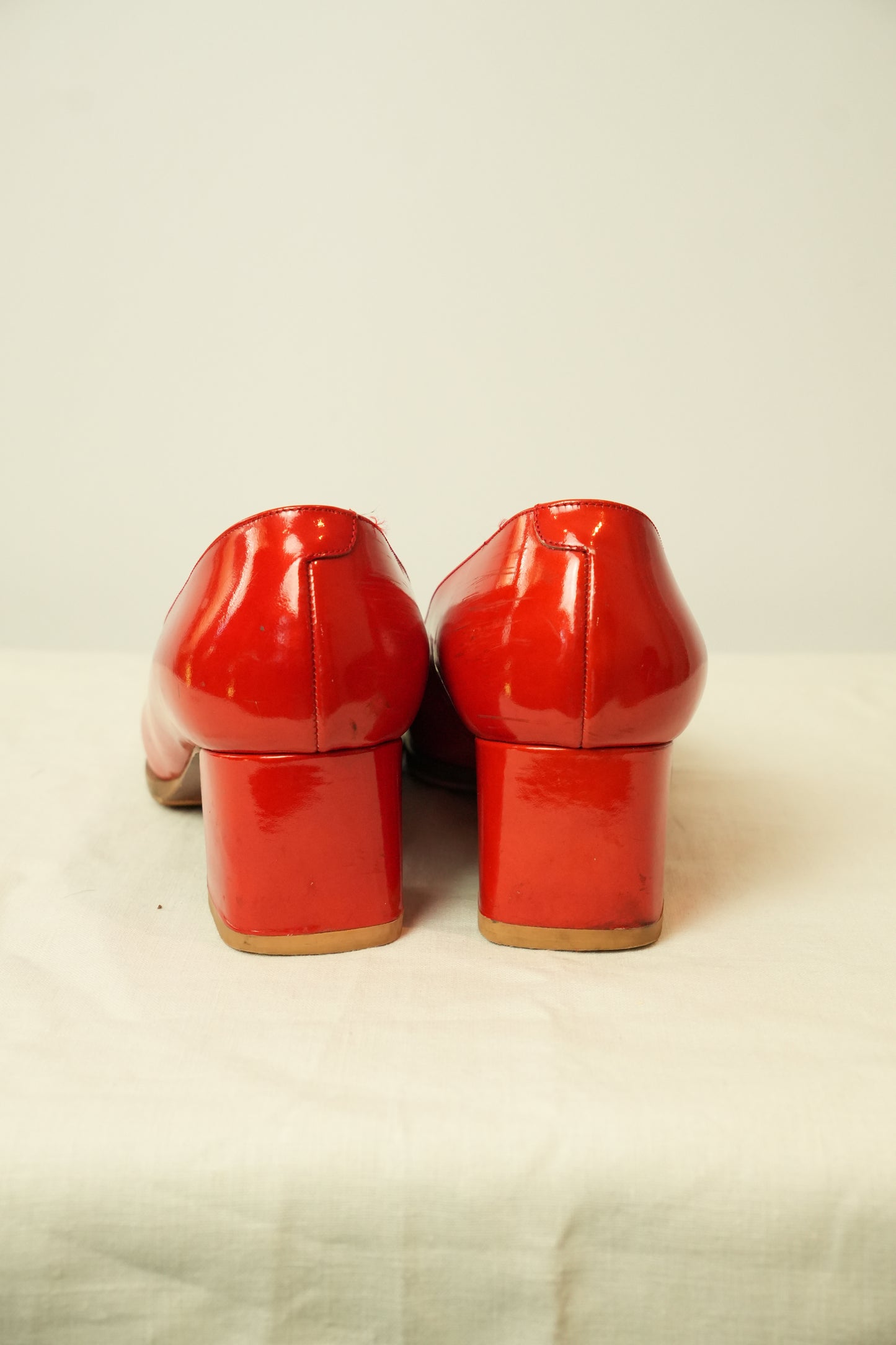 Louis Vuitton Vernis Red Ballet Pump sz 39