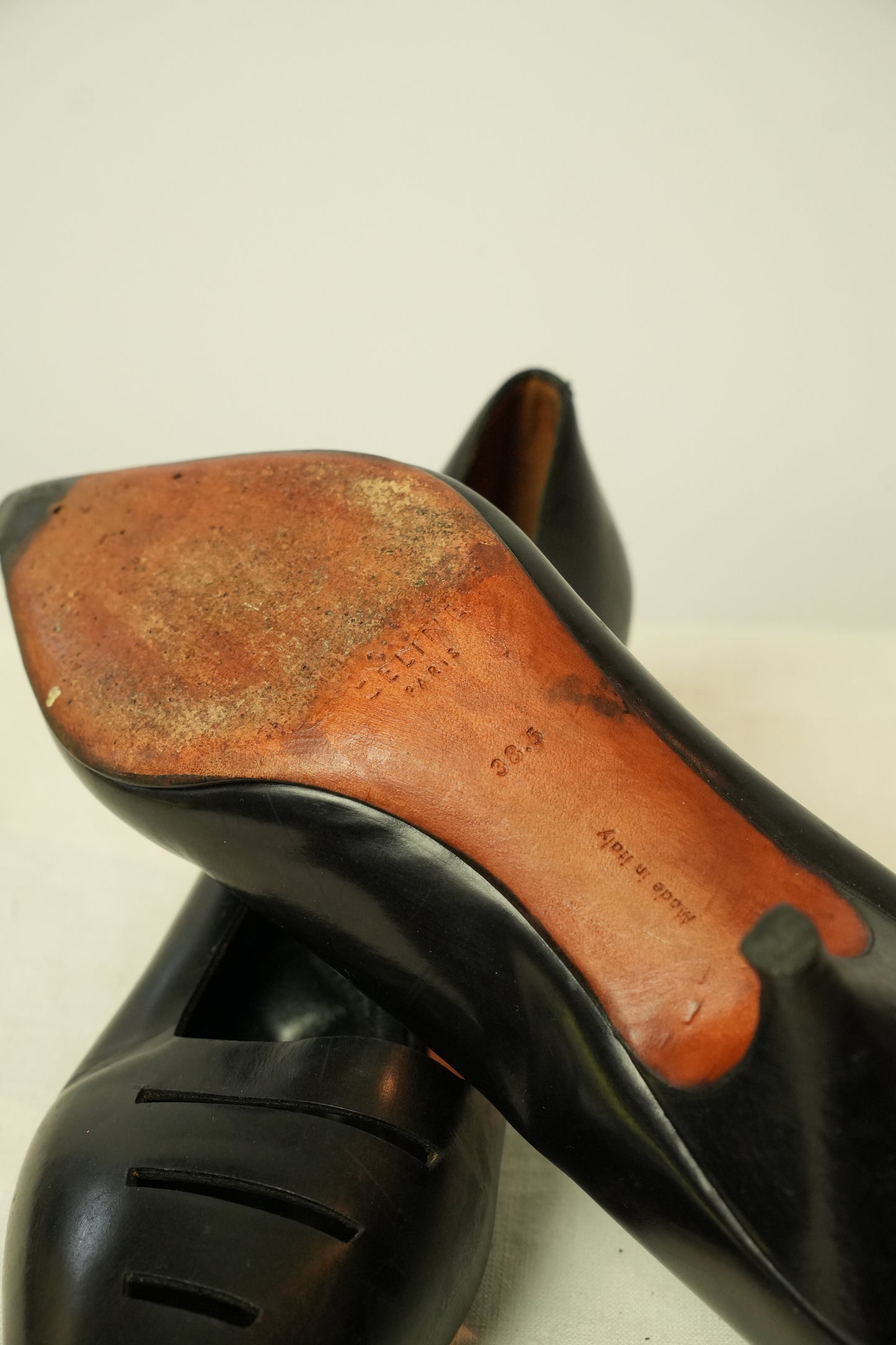 Celine Kitten Heel w Point Toe Sz 38.5