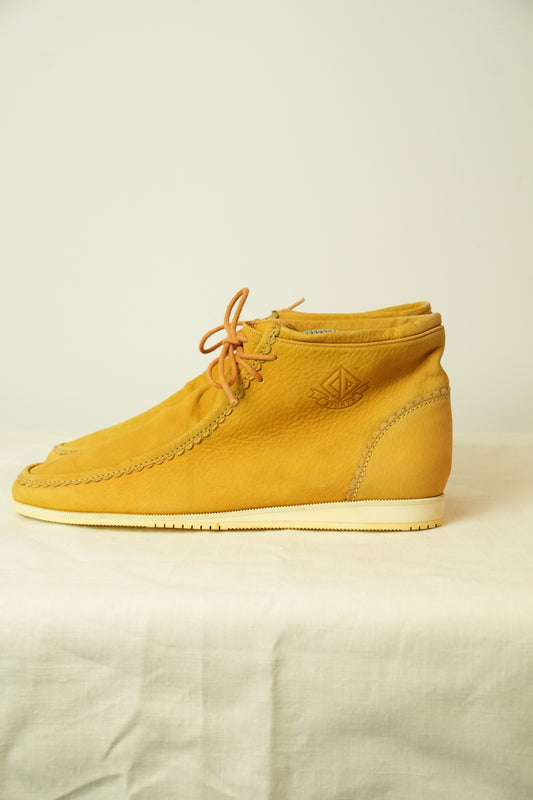 Christian Dior Sports Moccasin High Top Suede Sneakers