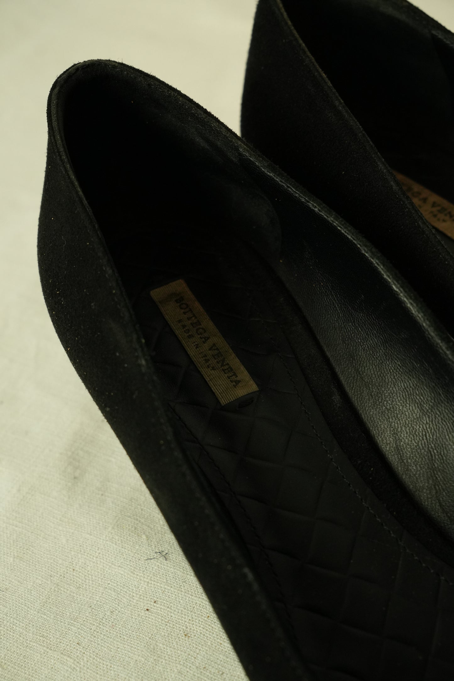 Bottega Veneta Suede kitten Heels 36.5