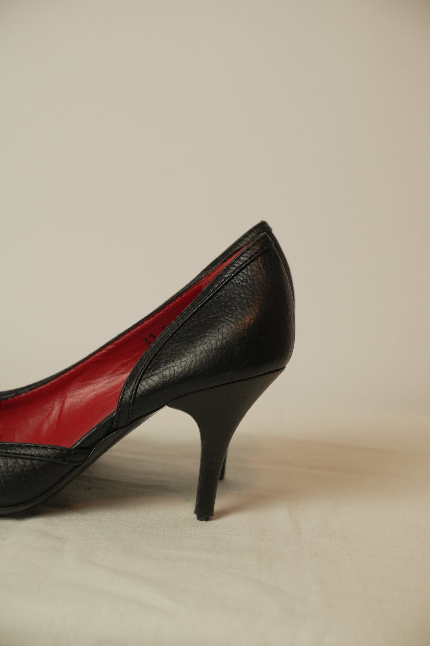 Celine Leather Gold Buckle Pumps Sz37