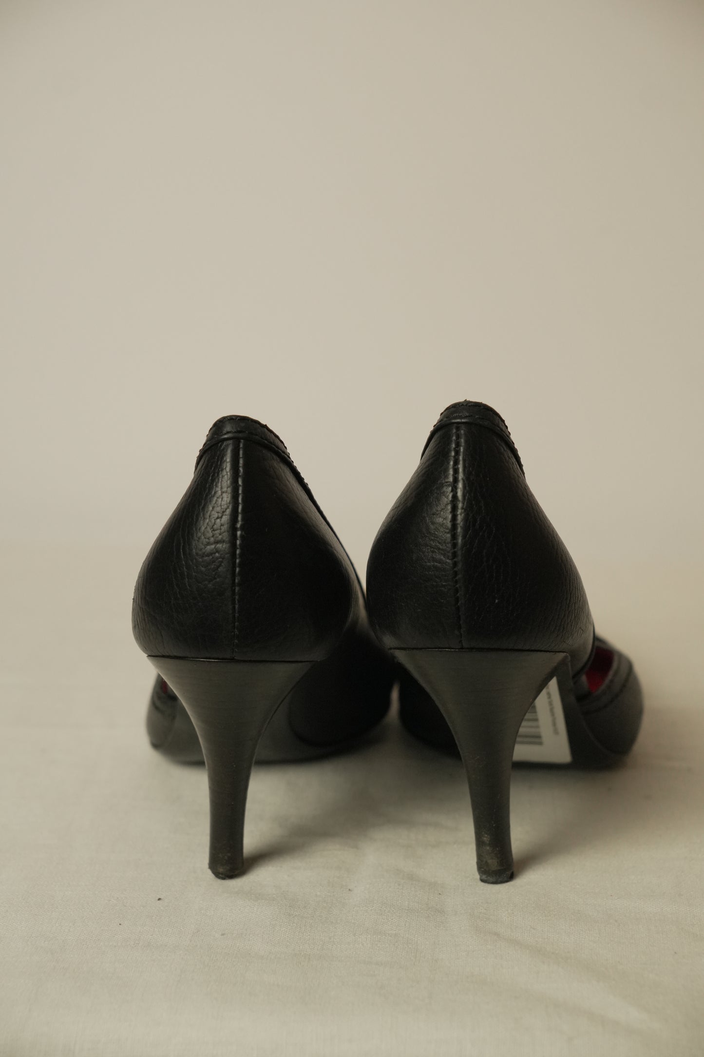 Celine Leather Gold Buckle Pumps Sz37