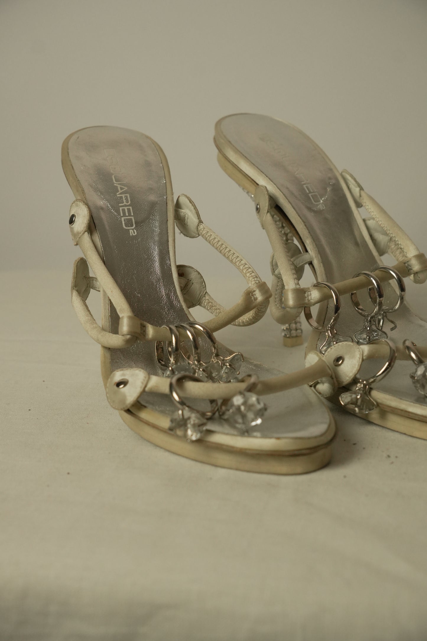 Dsquared2 Ring Crystal Heels Sz38
