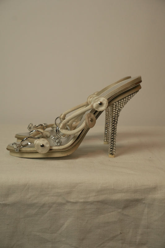 Dsquared2 Ring Crystal Heels Sz38