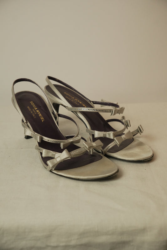 Sonia Rykiel Bow Heels Sz37.5