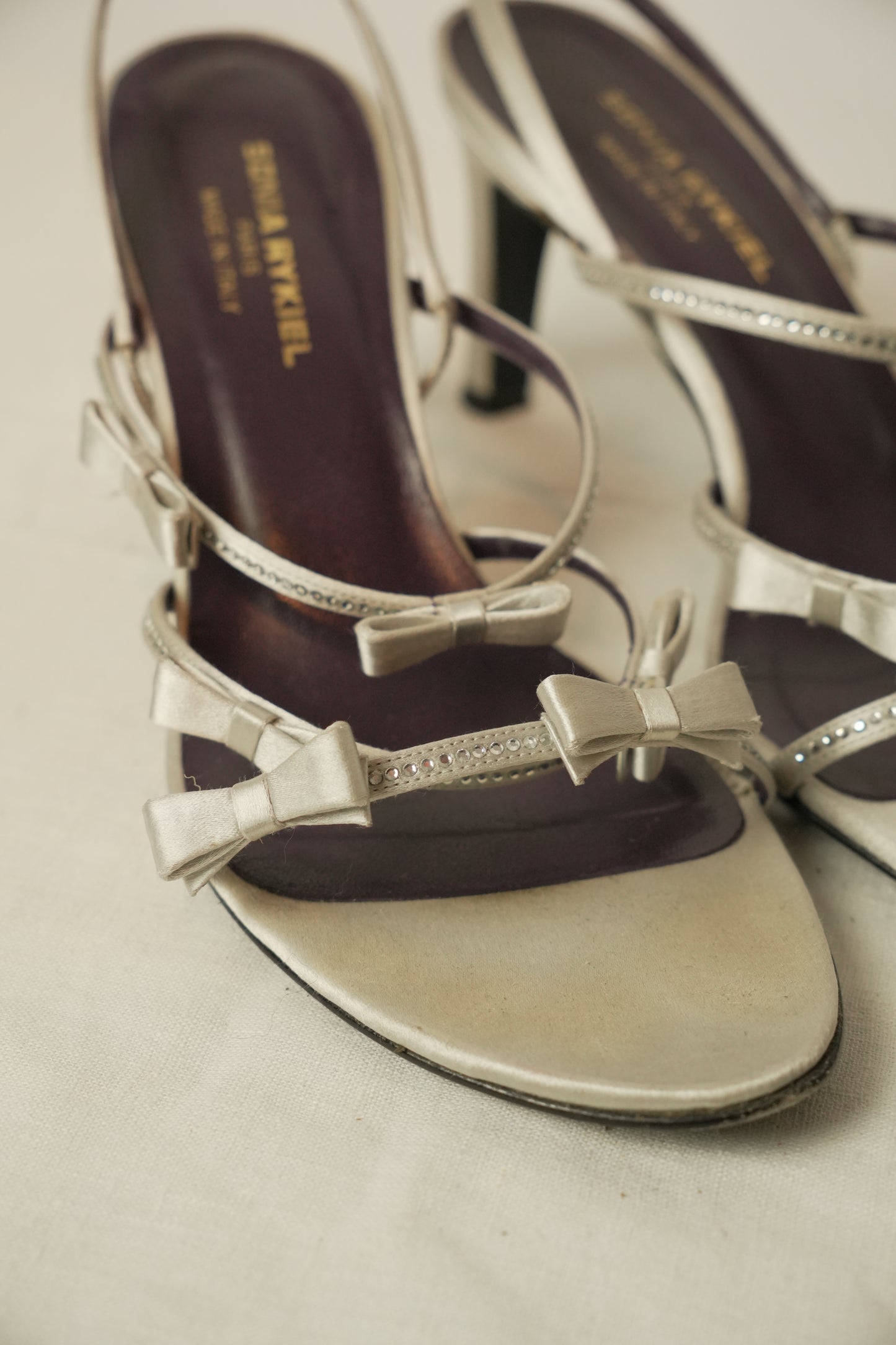 Sonia Rykiel Bow Heels Sz37.5