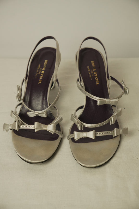 Sonia Rykiel Bow Heels Sz37.5