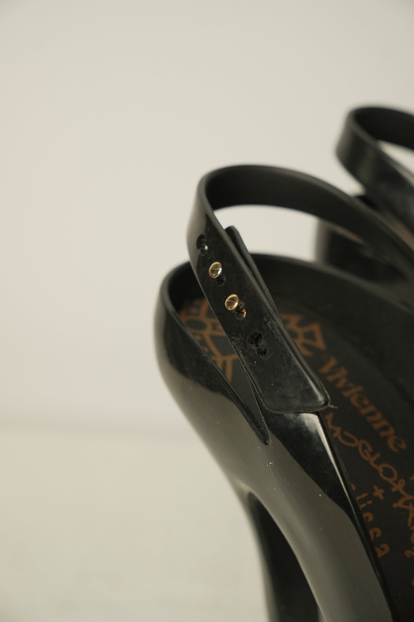 Vivienne Westwood x Melissa Bow Peeptoe Heels Sz 38