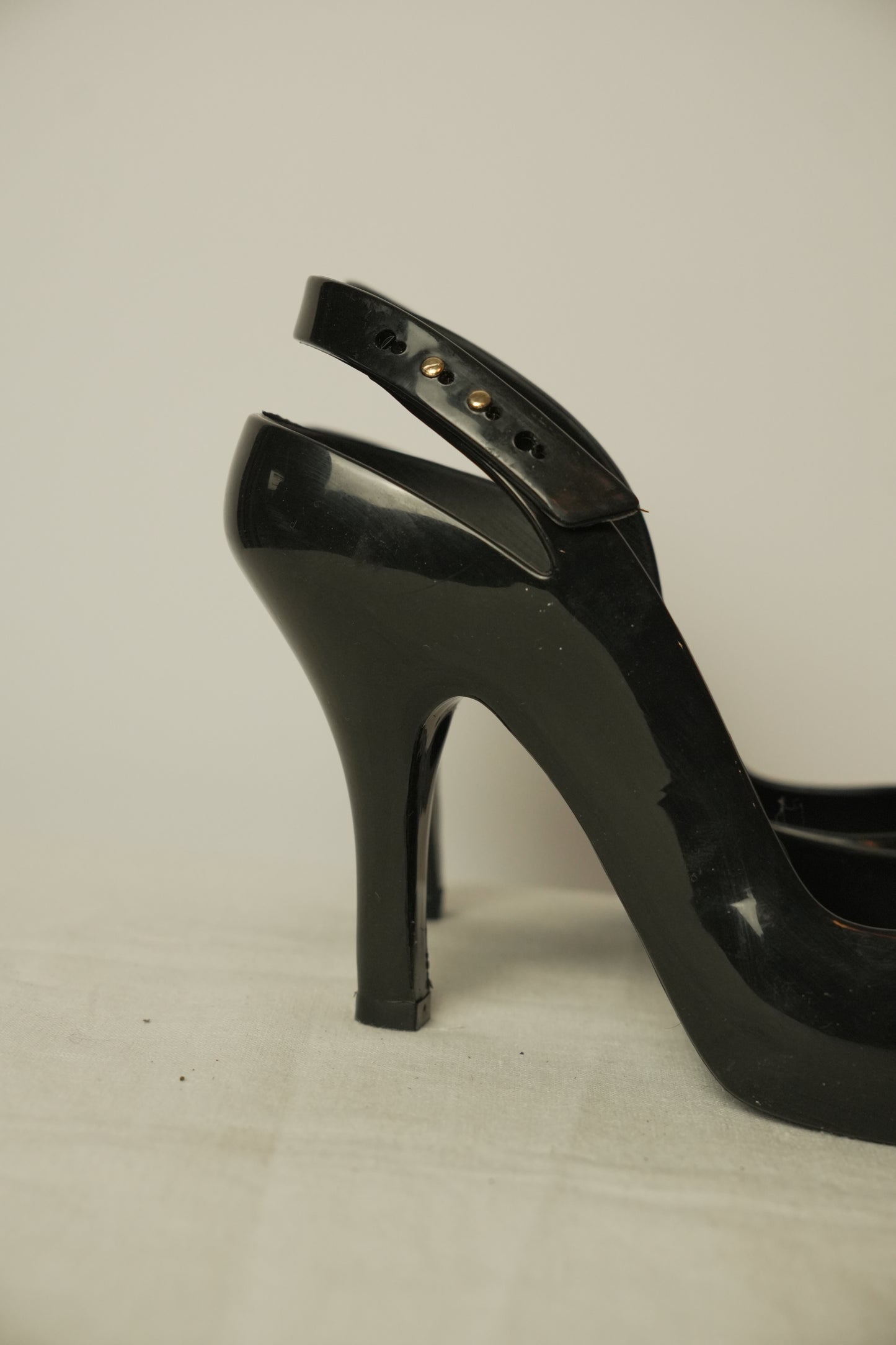 Vivienne Westwood x Melissa Bow Peeptoe Heels Sz 38