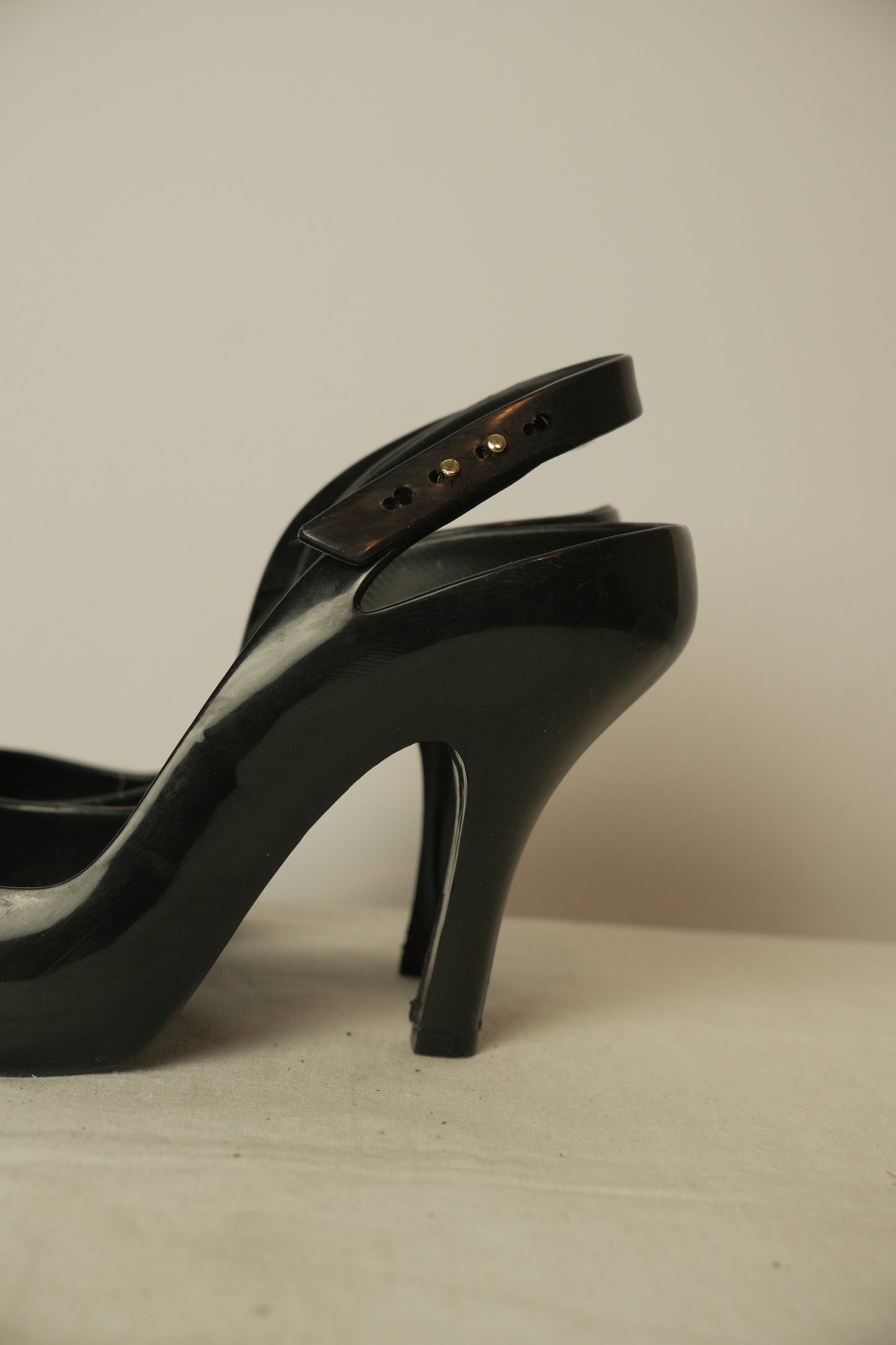 Vivienne Westwood x Melissa Bow Peeptoe Heels Sz 38
