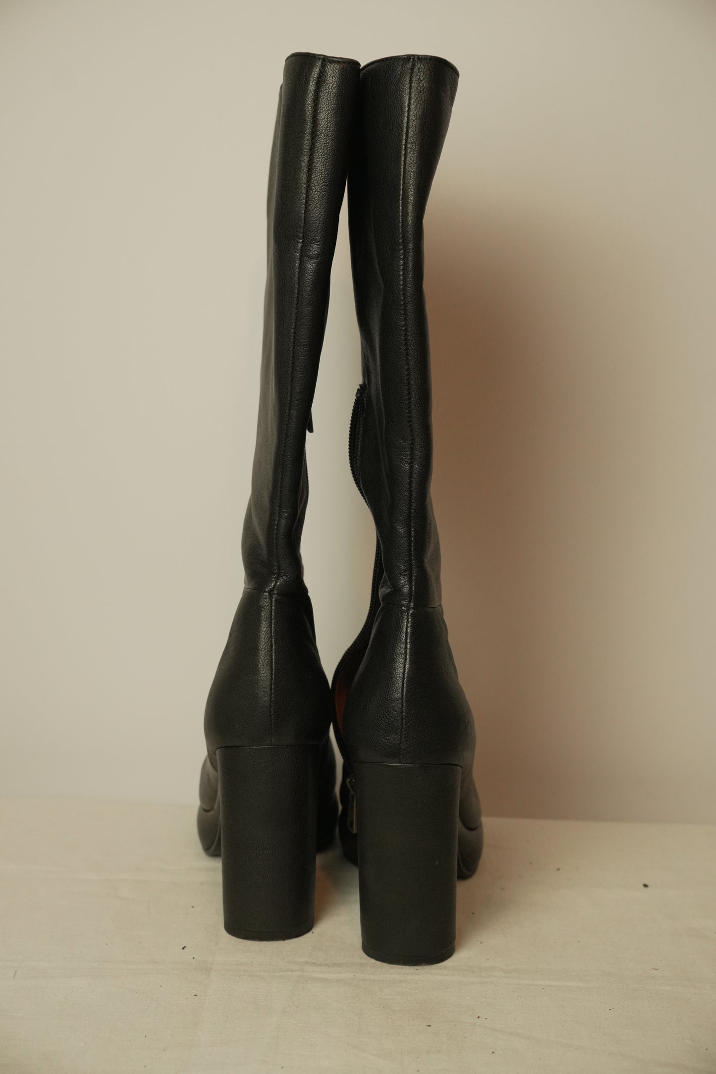 See by Chloe Leather Knee High Boots Sz 37