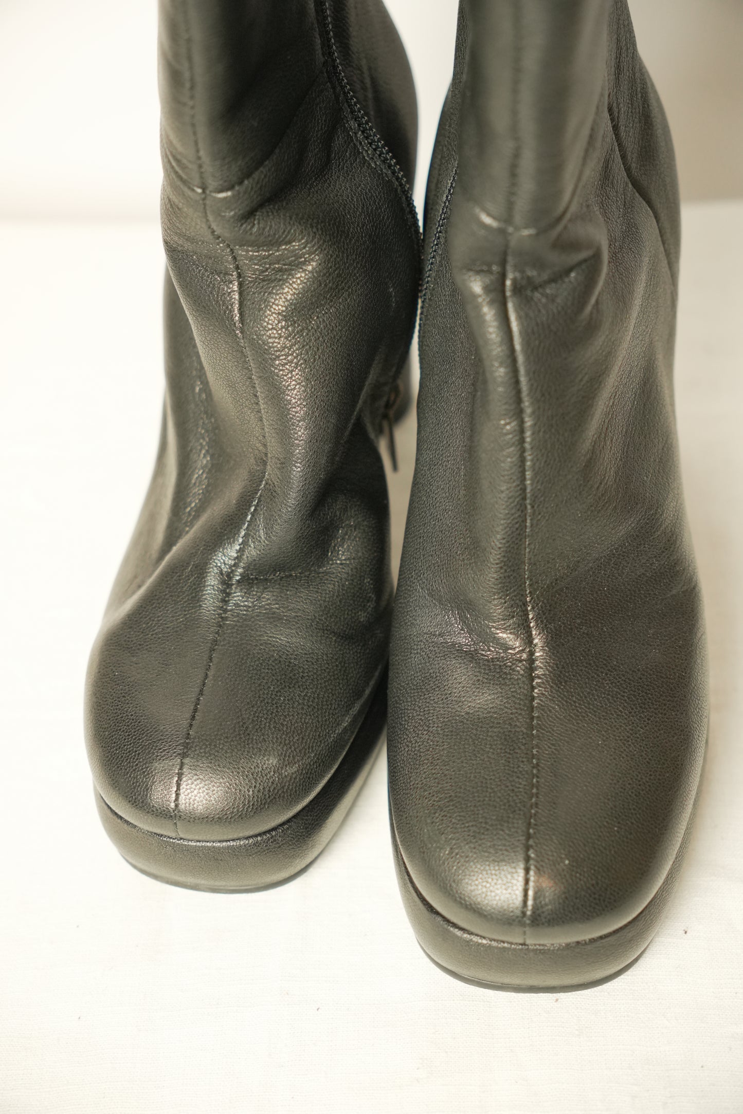 See by Chloe Leather Knee High Boots Sz 37