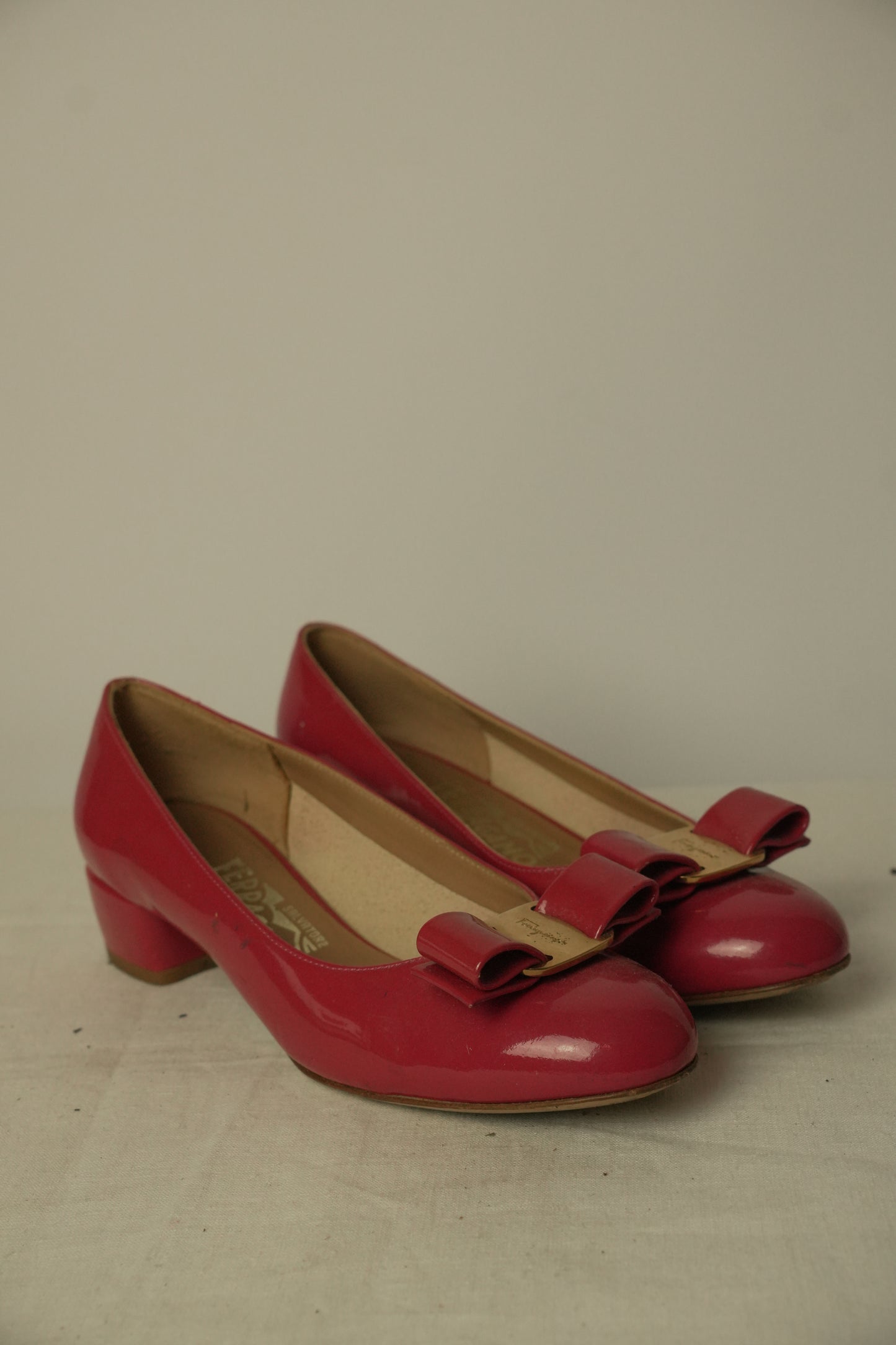 Salvatore Ferragamo Fuschia Pink Pumps