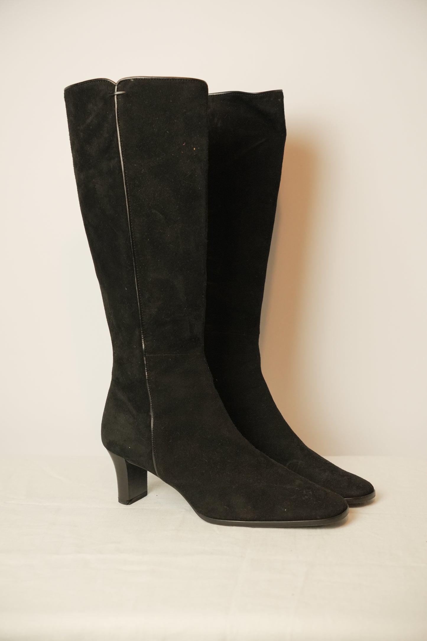 Sonia Rykiel Suede Knee High Boots sz 36.5