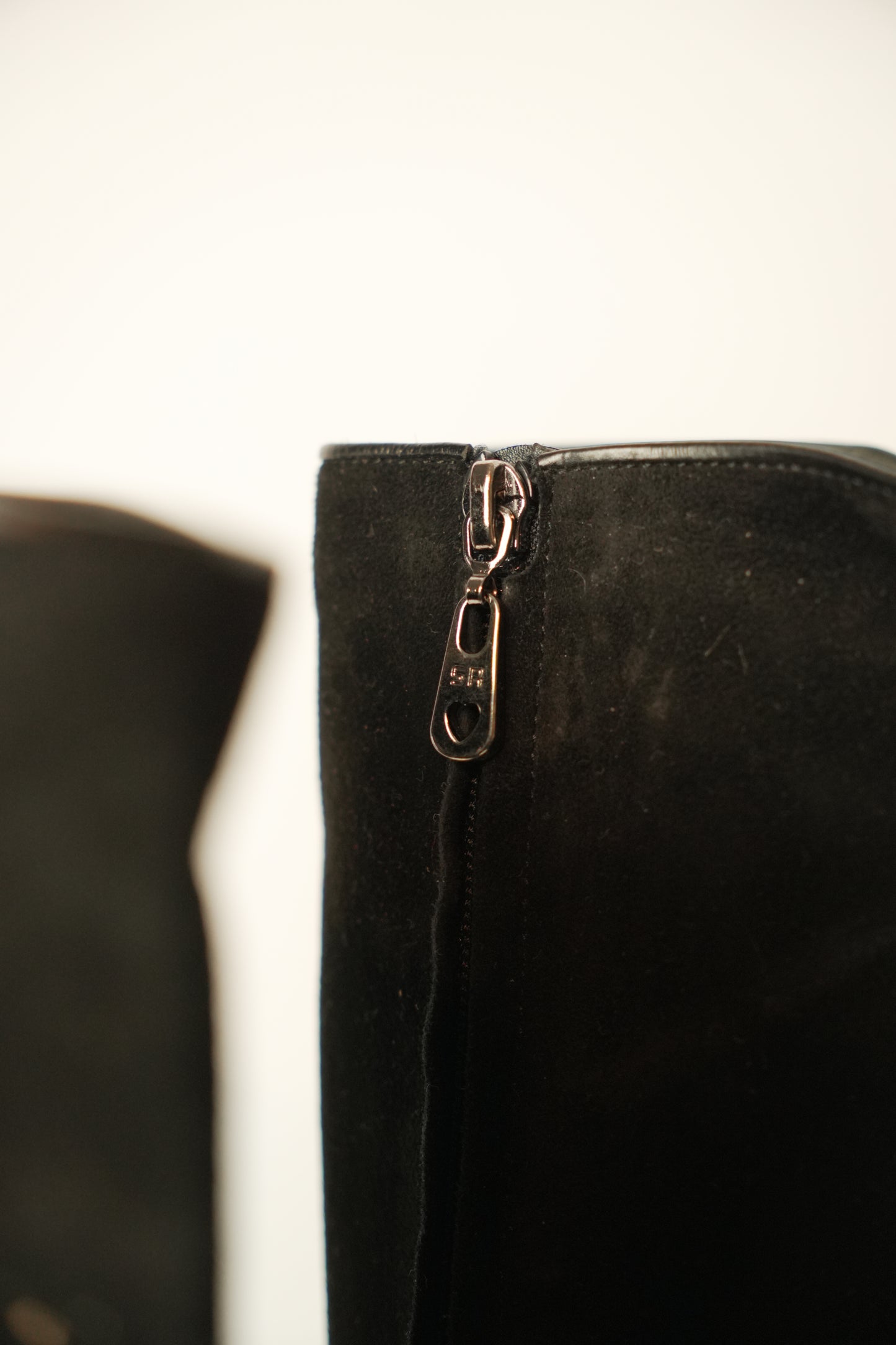 Sonia Rykiel Suede Knee High Boots sz 36.5