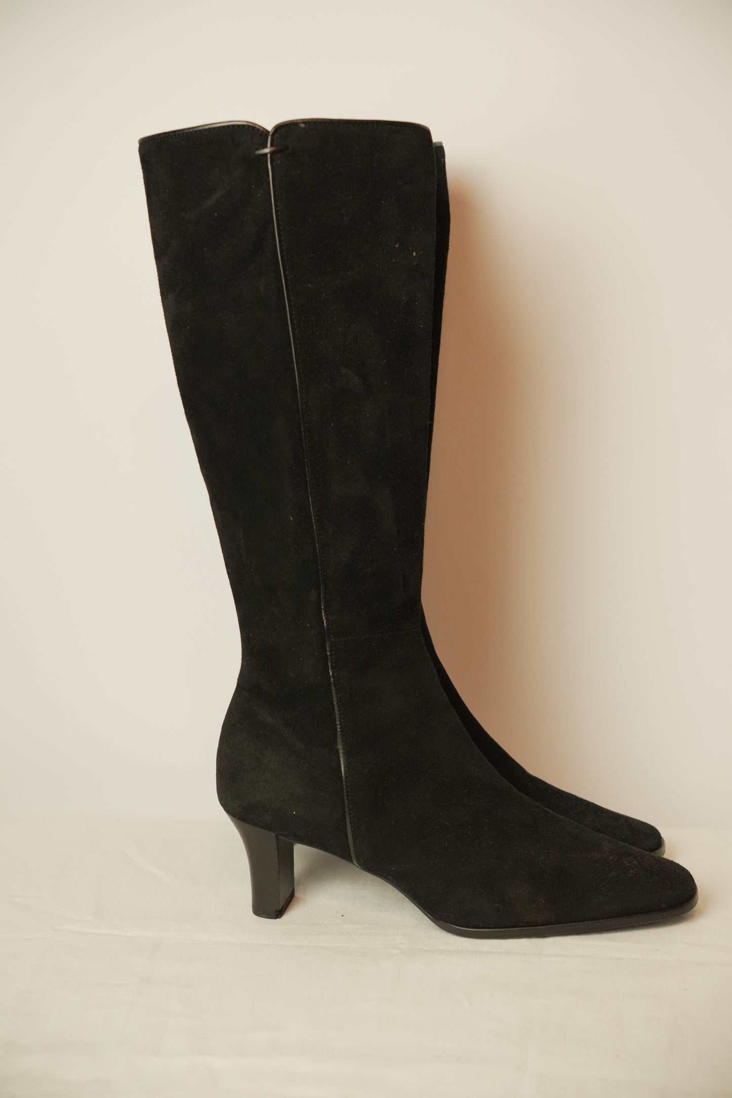 Sonia Rykiel Suede Knee High Boots sz 36.5