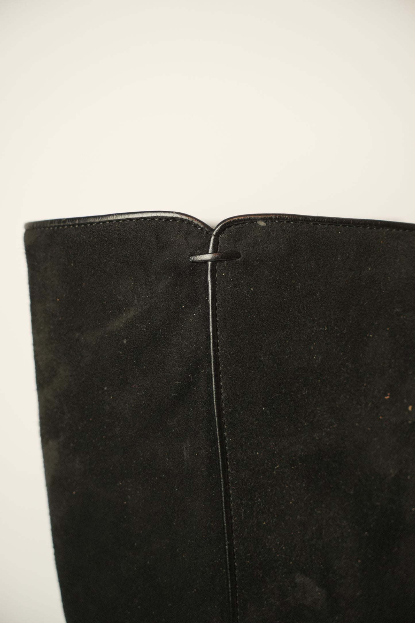 Sonia Rykiel Suede Knee High Boots sz 36.5