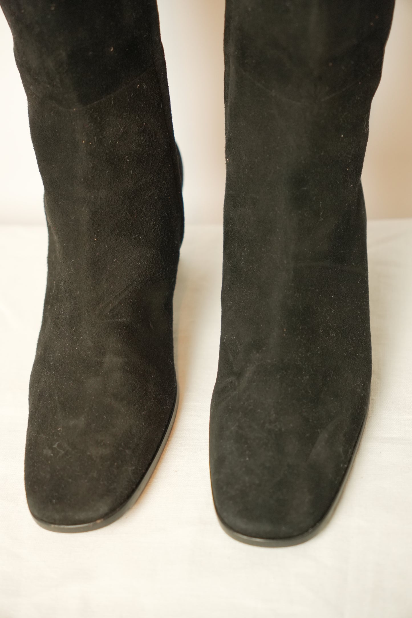 Sonia Rykiel Suede Knee High Boots sz 36.5